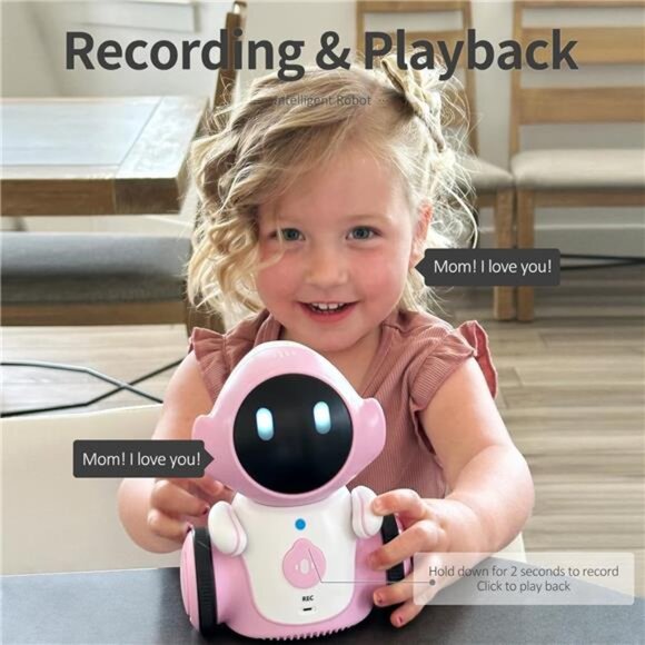 Robot Toys, Rechargeable Smart Talking Robot for Kids, Intelligent Robot - Picture 2 of 7